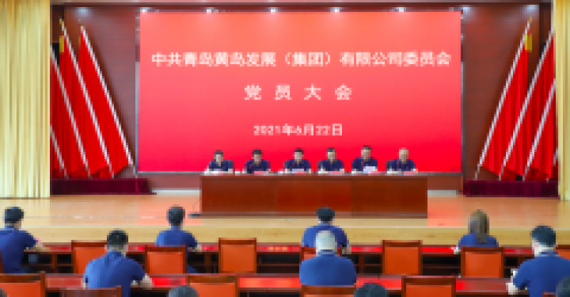 中共青島黃島發(fā)展（集團(tuán)）有限公司委員會黨員大會召開，選舉產(chǎn)生新一屆黨的委員會、紀(jì)律檢查委員會